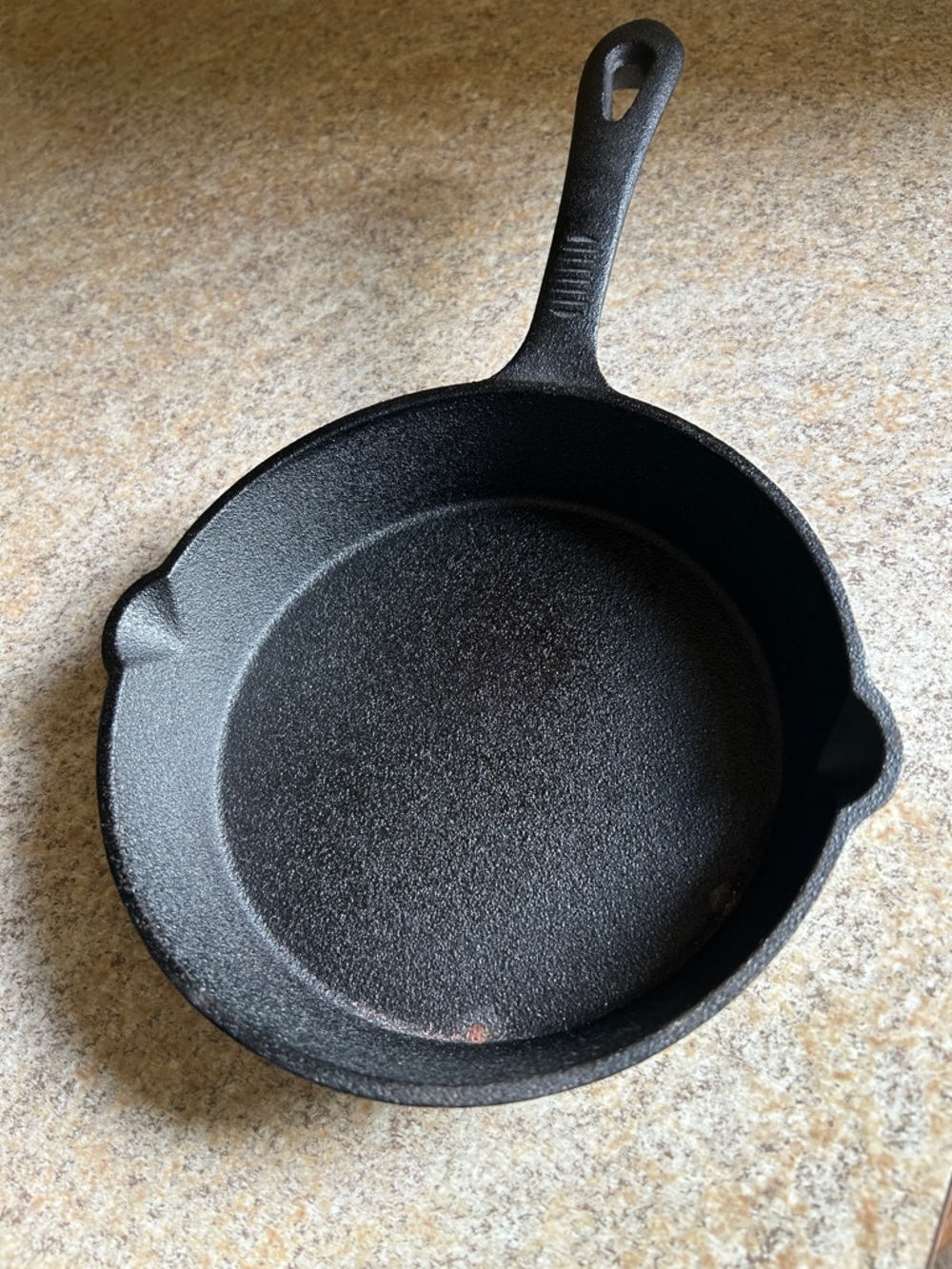 Black Cast Iron Skillet- Never Used / Nor Seasoned 6 1/2”